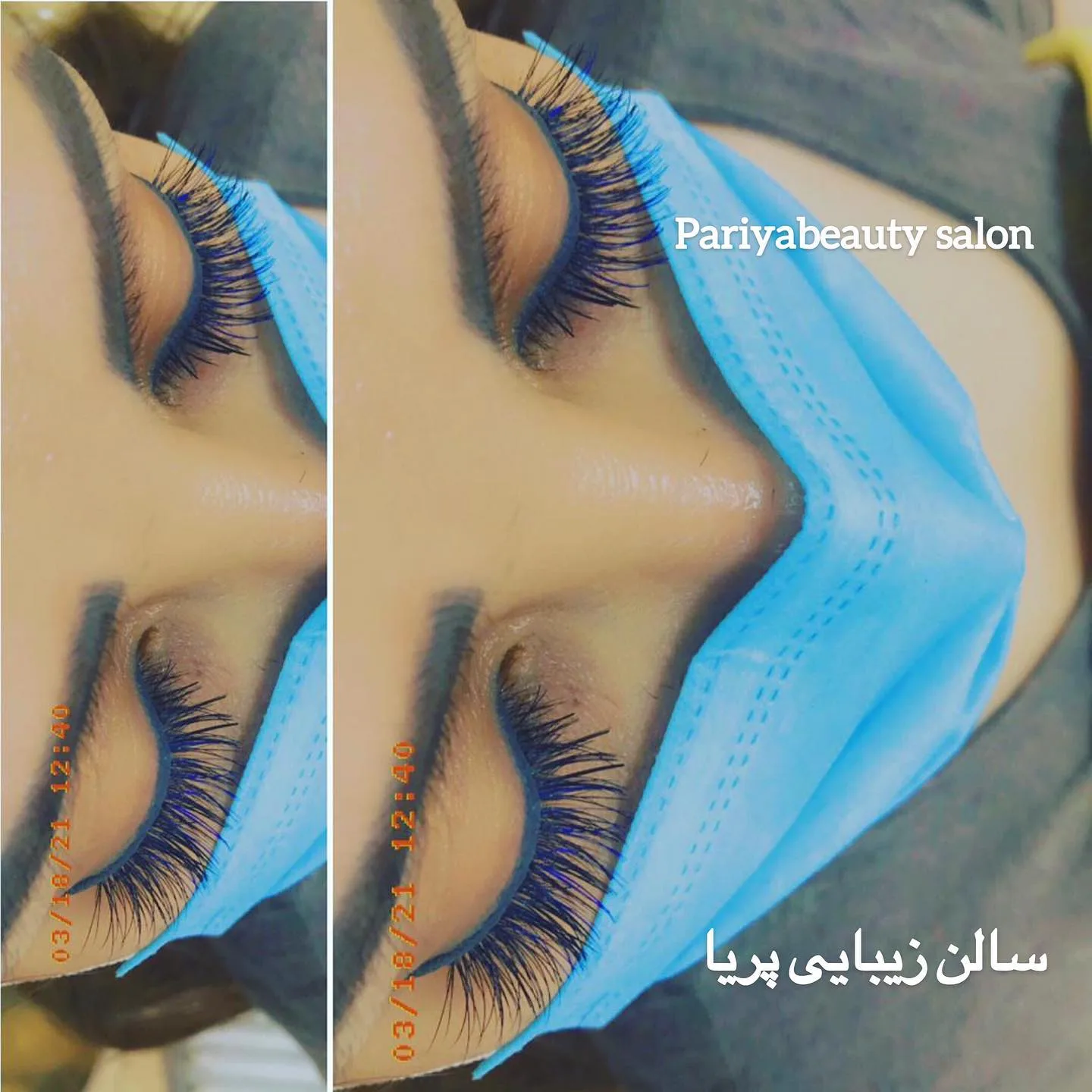 نمونه کارهای سالن زیبایی پریا