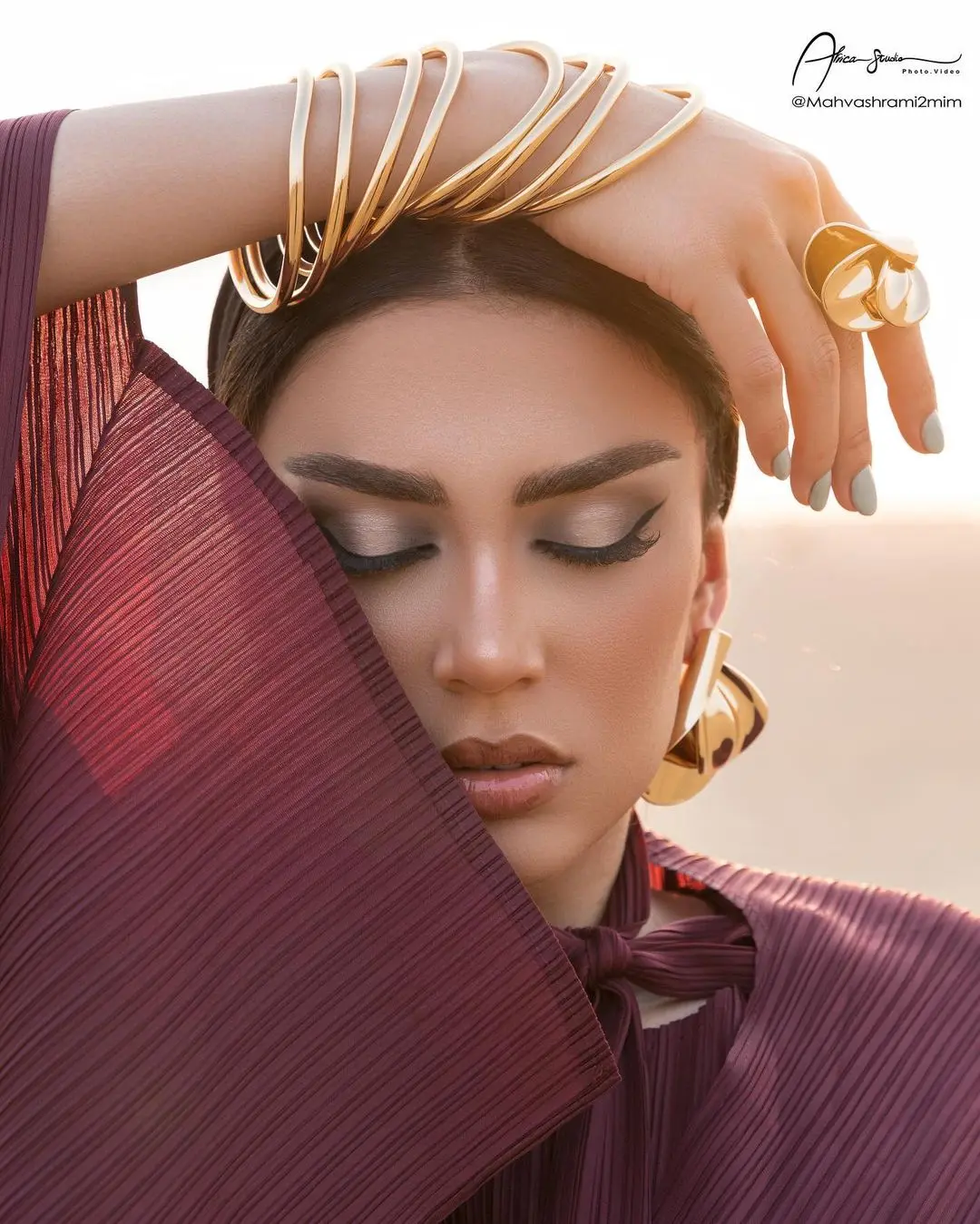 نمونه کارهای سالن زیبایی دومیم