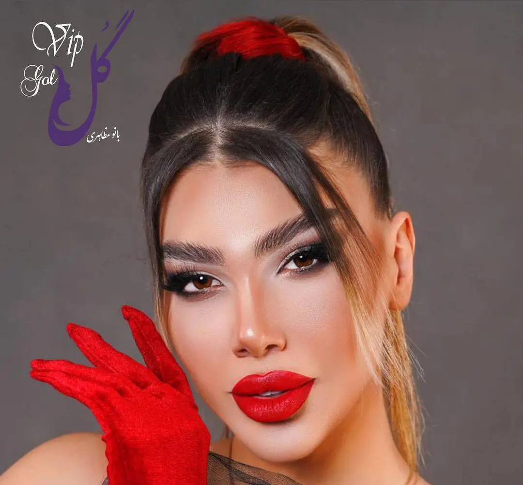 نمونه کارهای سالن زیبایى گل